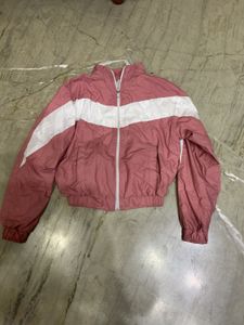pink jacket