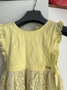 Lemon Colour Frock