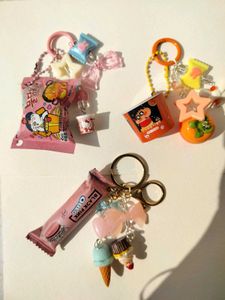 Japanese Food Gacha Trinkets- SOLD SEPARATELY