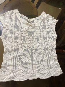 Lace Embroidered Top