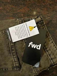 Distressed Denim Shorts