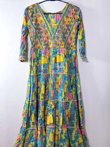 Multicolor Umbrella Suit