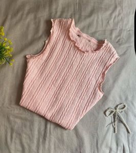 Pink Sleeveless Top (bust 30-33)