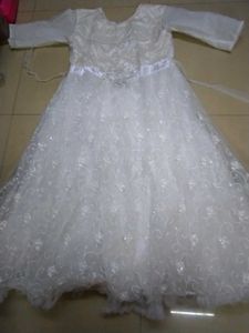 Party Wear Gown In Embroidery