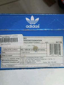 Adidas Superstar Shoes 100% OG