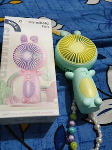 Cute handheld fan