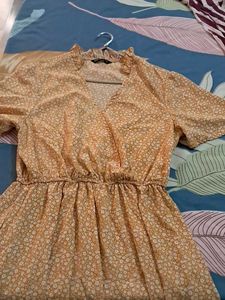 Shien  Branded  Floral  Dress