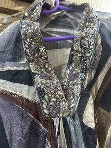 Abstract Print Kurta