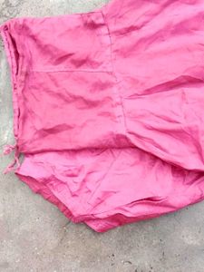 Elegant Pink Embroidered Kurta With Shalwar