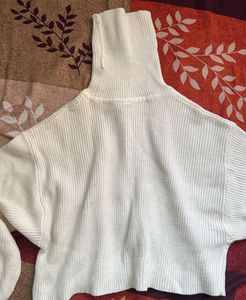 H&amp;m Turtleneck Cropped Jumper (Xs)