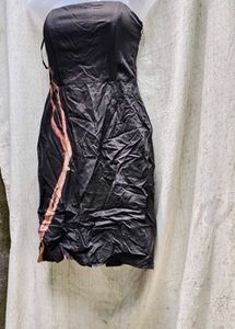 Black Strapless Mini Dress