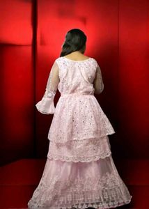 Elegant Pink Embroidered Salwar Kameez