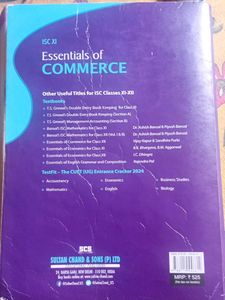 Isc Essentials Of Commerce Class 11