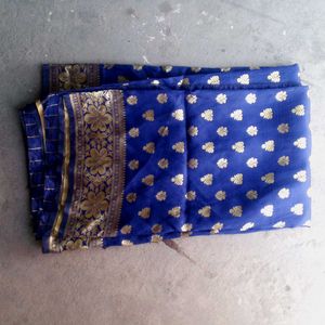 Royal Blue Saree