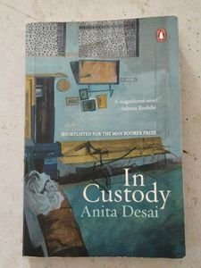 Book By Anita Desai &#34;In Custody&#34;