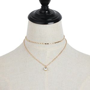 Layered Gold Mia Necklace