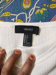 Off Shoulder Top( Stretchable Material)