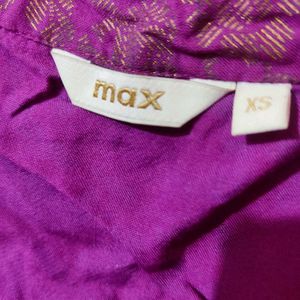 Elegant Purple Kurta