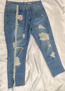 BRANDED Ribbed Denim Jeans 👖