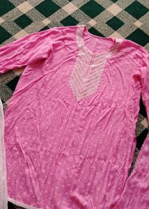 Pink Kurta Set