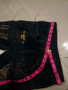 Vintage denim baggy jeans for women