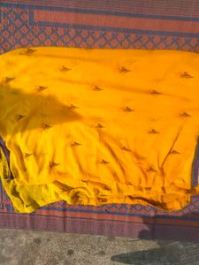 Yellow Saree with Blouse