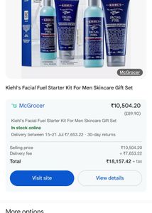Kiehl&#39;s Facial Fuel Set