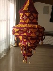 Bohemian Fabric Hanging Lamp