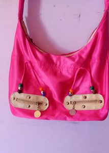 Stylish Pink Color Bag