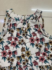 High Low Floral Dress