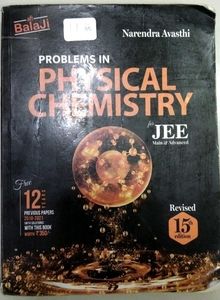 Problems in Physical Chemistry for JEE