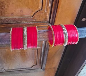 Red Bridal Chura Bangles
