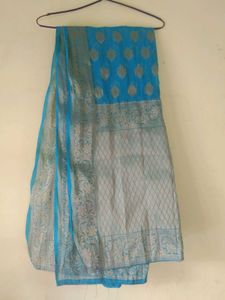 Elegant Blue Dupatta