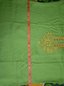 Green Embroidered Kurti