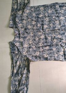 Floral Print Kurta