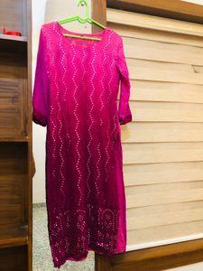 3 Piece Kurtha Set.rose Colour . It’s Very Awesome