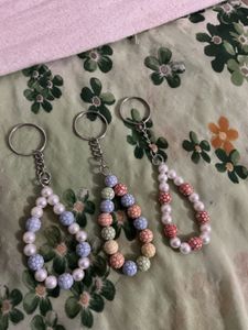 Bead Charm Keychains