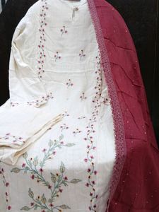 Pakistani Pure Linen Dress