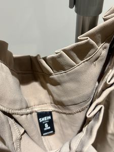 Beige Casual Women's Pants