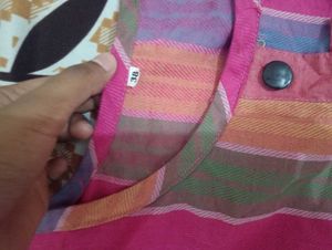 Multicolored Kurta Pant Plazo Set