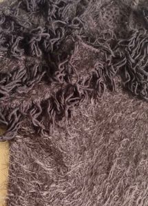 Unused Trendy Fuzzy Brown Top