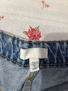 Wide Leg Ripped Jeans