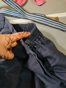 School Uniform Skirt Tie And Belt Set