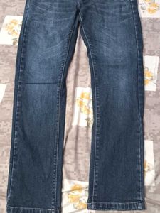 Dark Blue Denim Jeans
