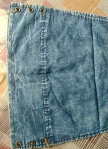 Denim Mini Dress top