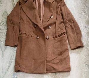 Brown Oversized Blazer/Coat