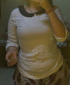 Polka Dot Print Shirt