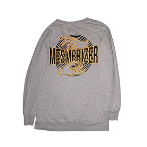 🇺🇸 Gray &#39;Mesmerized&#39; Mens Sweatshirt