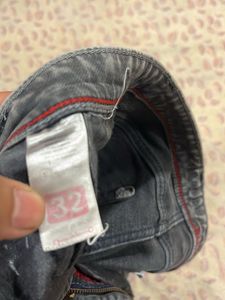 Stylish Gray Denim Jeans