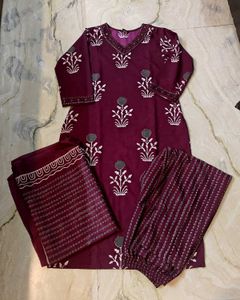 Kurta With Pant N Dupatta